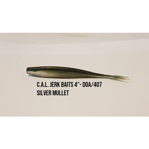 C.A.L. Jerk Baits 4- DOA/407 Silver Mullet - Espaço Pesca
