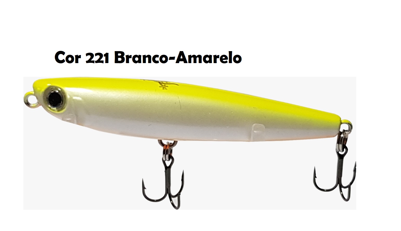 nova Cor 221 Branco-Amarelo